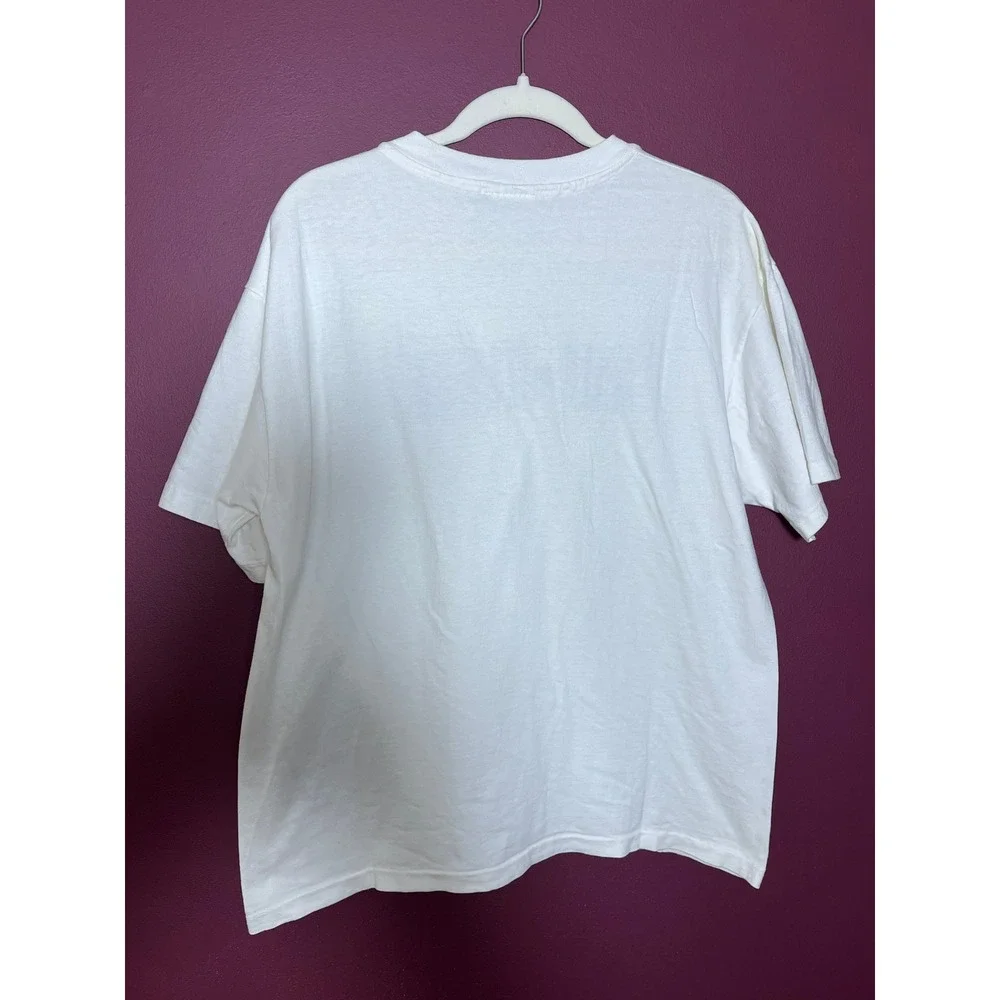 Vintage Somers Maui Hawaii Graphic T-Shirt White Made in USA Cotton